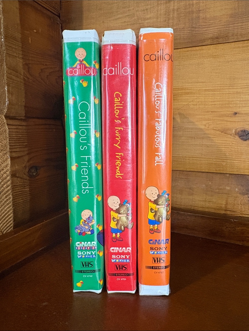 Caillou's Funny Friends, Caillou's Friends, Caillou's Fabulous Fall | Bundle 3